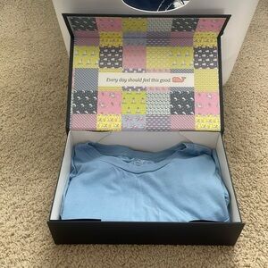 Adult Large Light Blue Vineyard Vines Shirt
